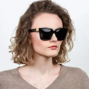 D&G DG6165  501/87 Sunglasses Black Gray Square Women Dolce & Gabbana | Accessories | Dg Dg665 5187 Sunglasses  main image 2